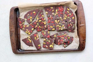 Dark Chocolate Coconut Bark